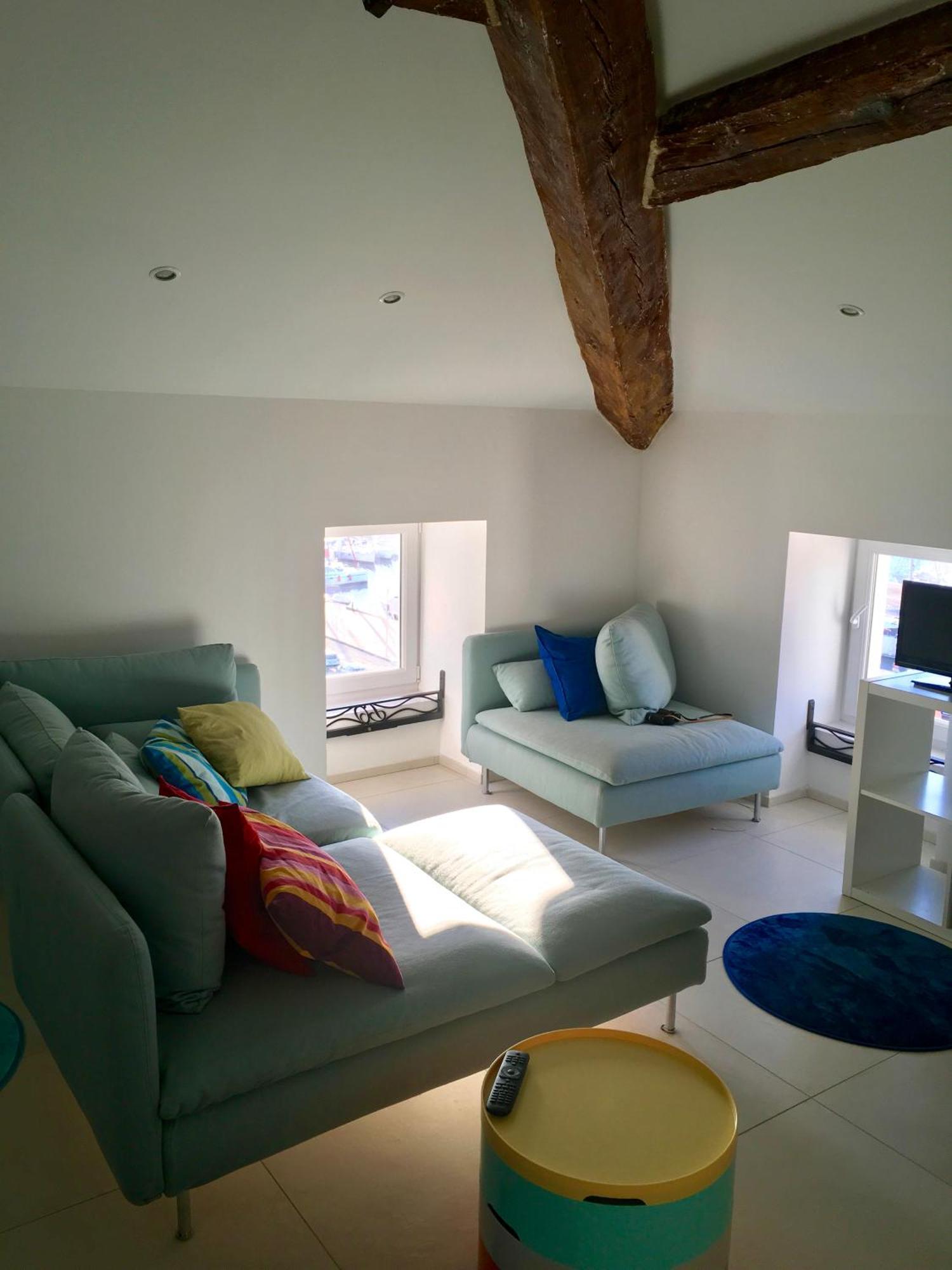 Grand Appartement Style Loft Bord De Mer Propriano  Exterior foto